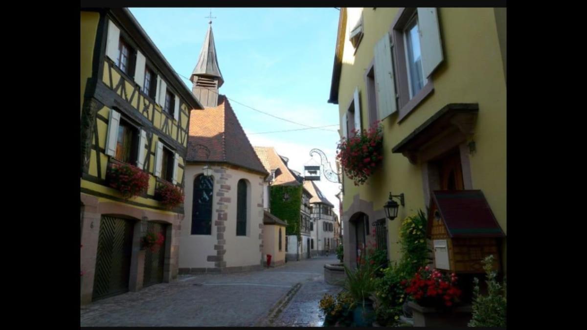 Appartement Proche Colmar Soultzbach les Bains Exterior foto